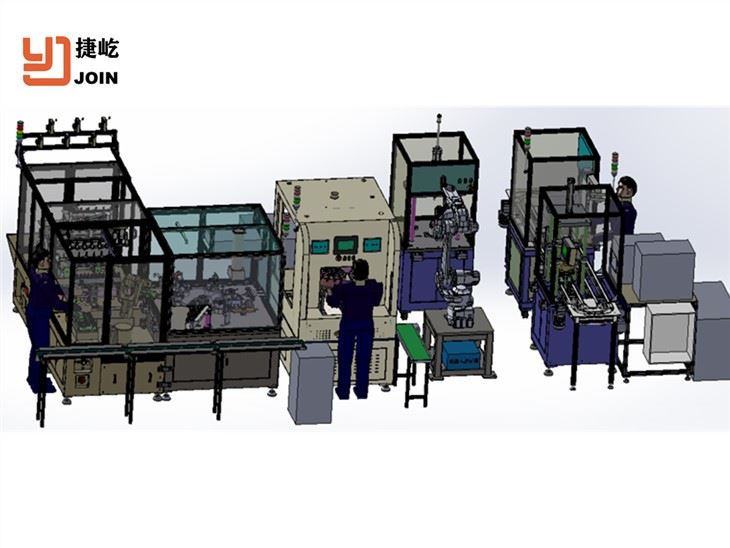 サーボモーター巻線機固定子ライン